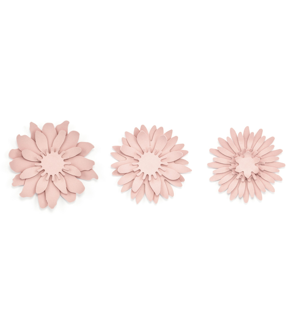 Květina - Papírová růžová