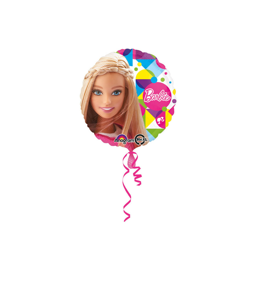 Fóliový balónek - barbie