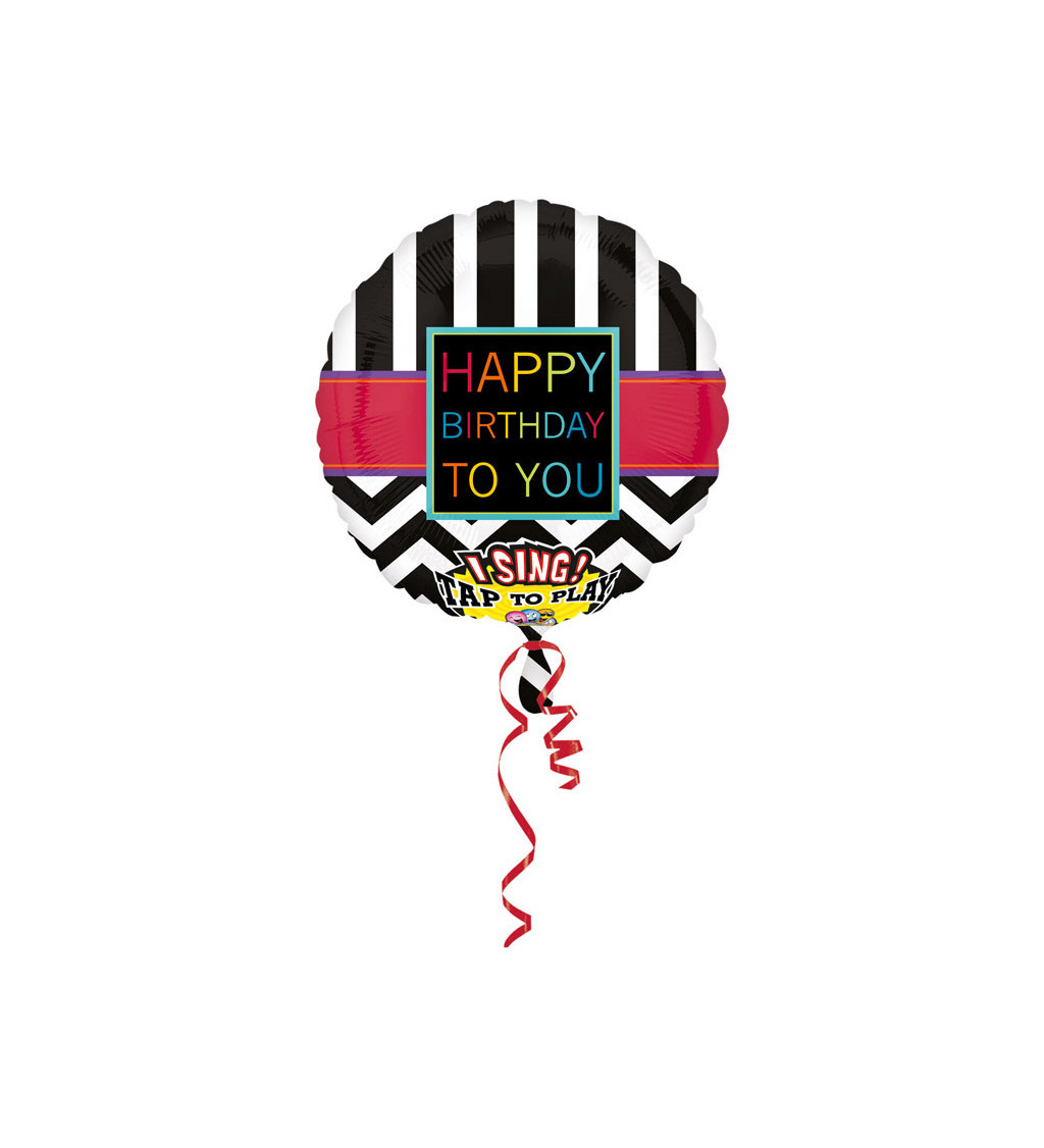 Zpívajicí balónek - happy birthday