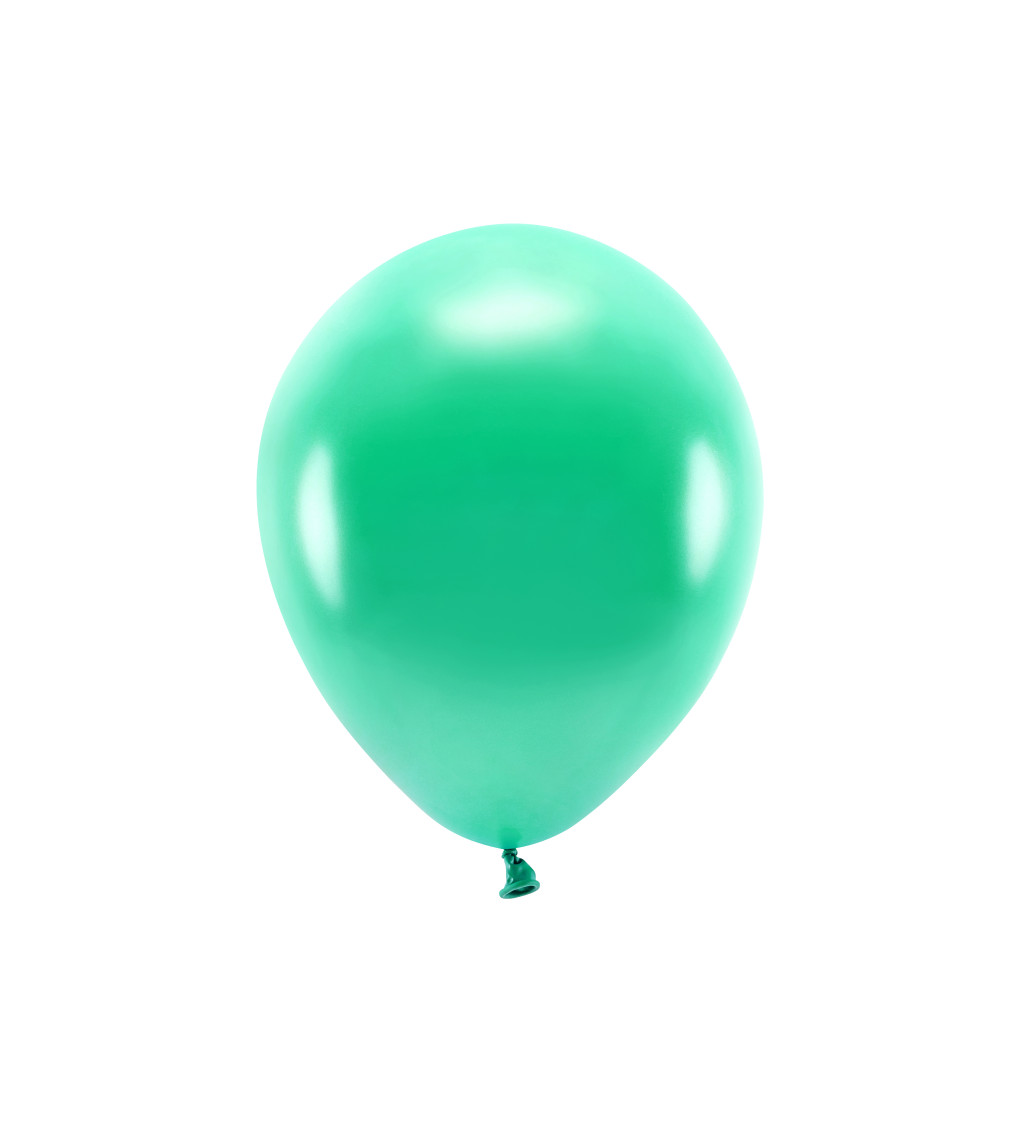 Eko metalické balónky zelené