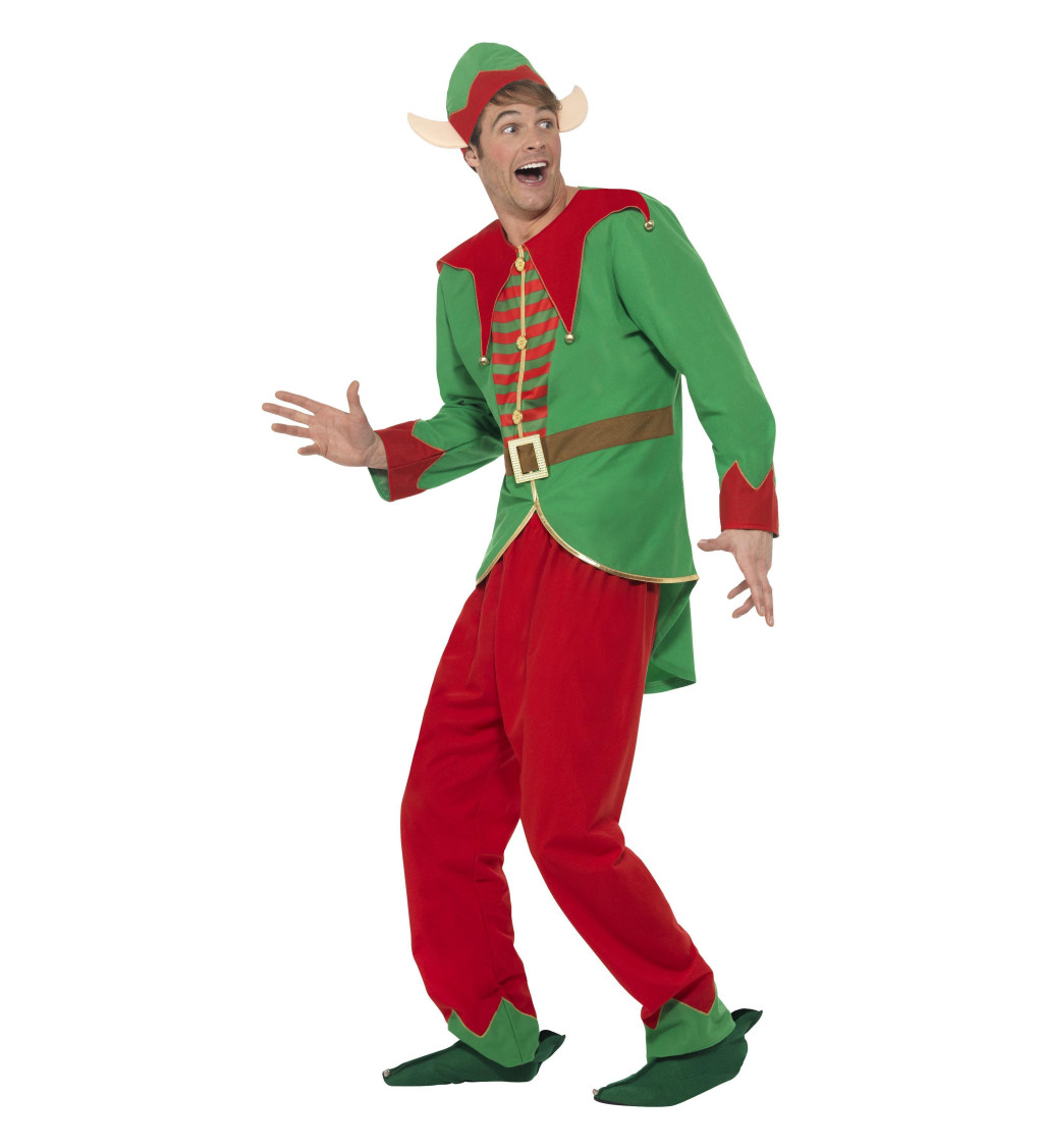 Kostým "Elfí pomocník s ušima"