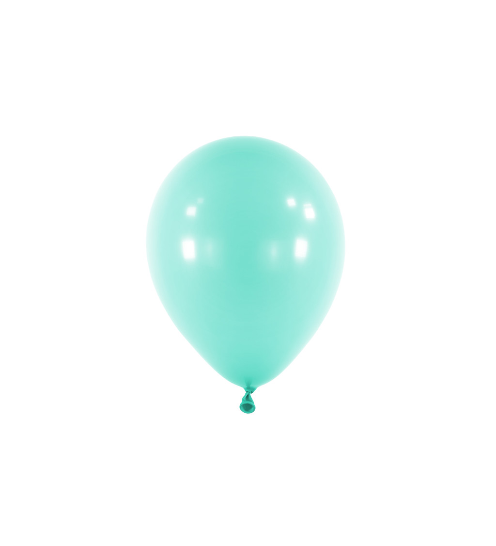 Latexové balónky 35 cm mintové, 50 ks