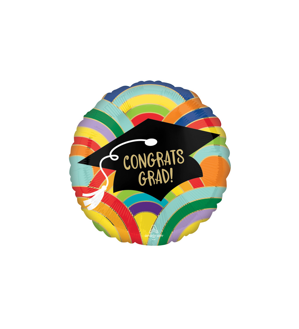 Fóliový balónek - Congrats Grad!