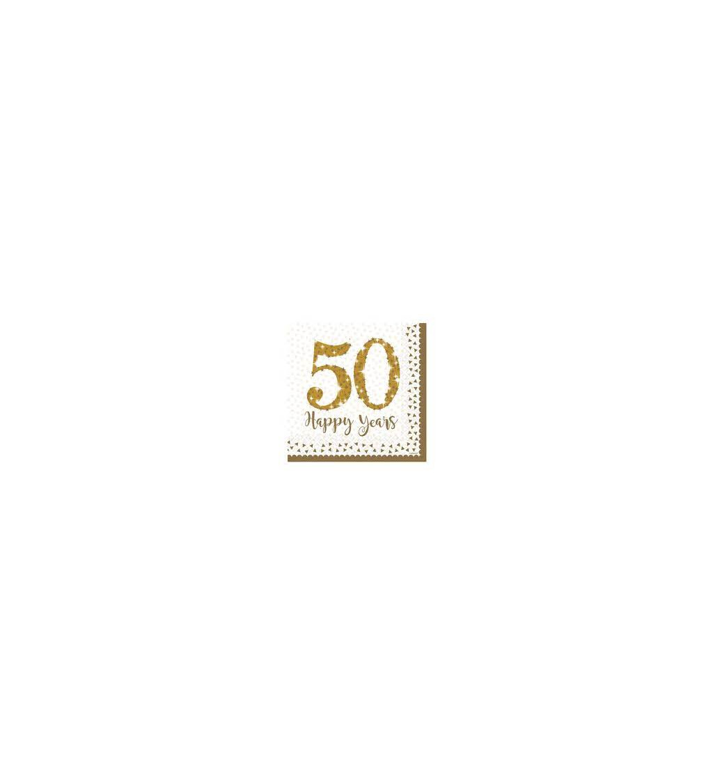 Ubrousky narozeninové - 50 let