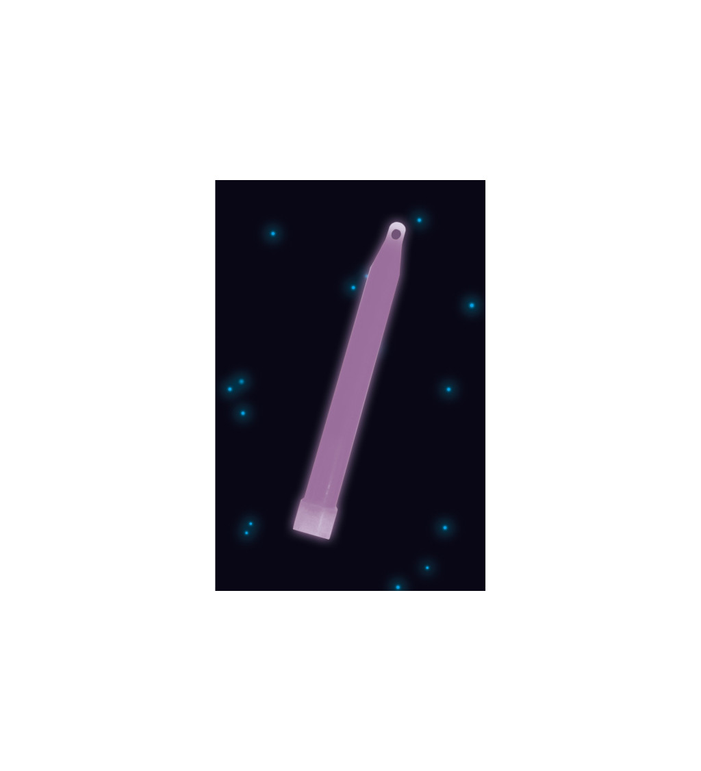 Svítící fialová tyčka