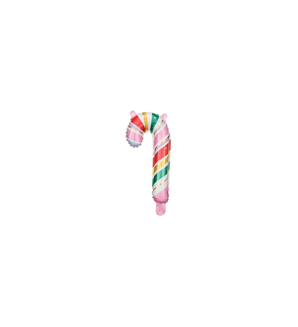 Fóliový balónek - candy cane
