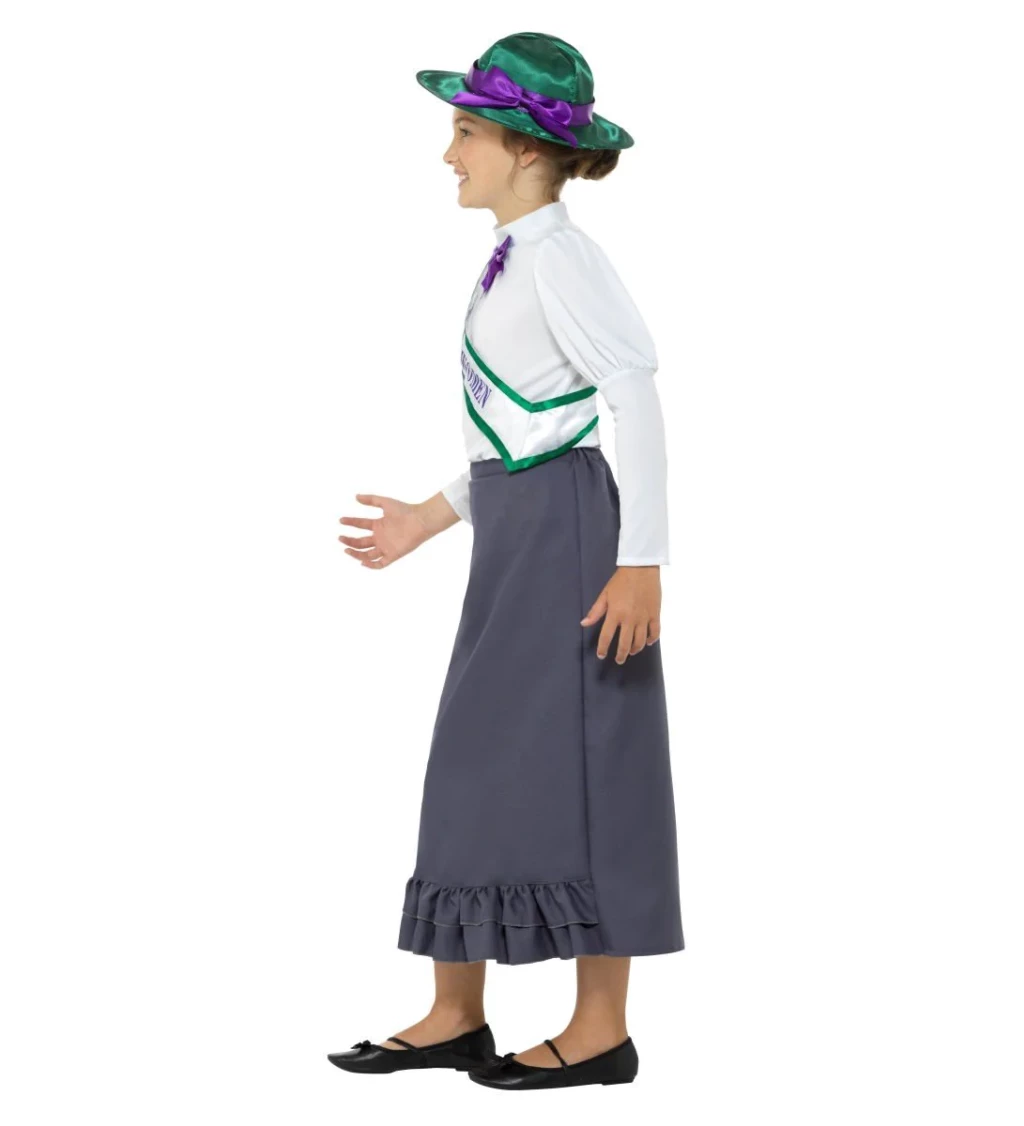 Dětský kostým "Viktoriánská revolucionářka"