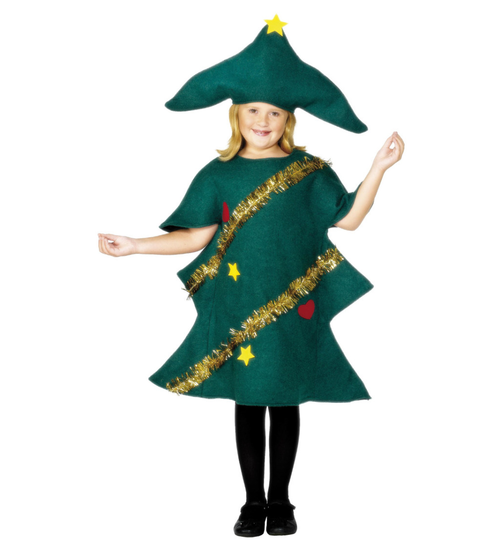 Dětský kostým "Vánoční stromeček"