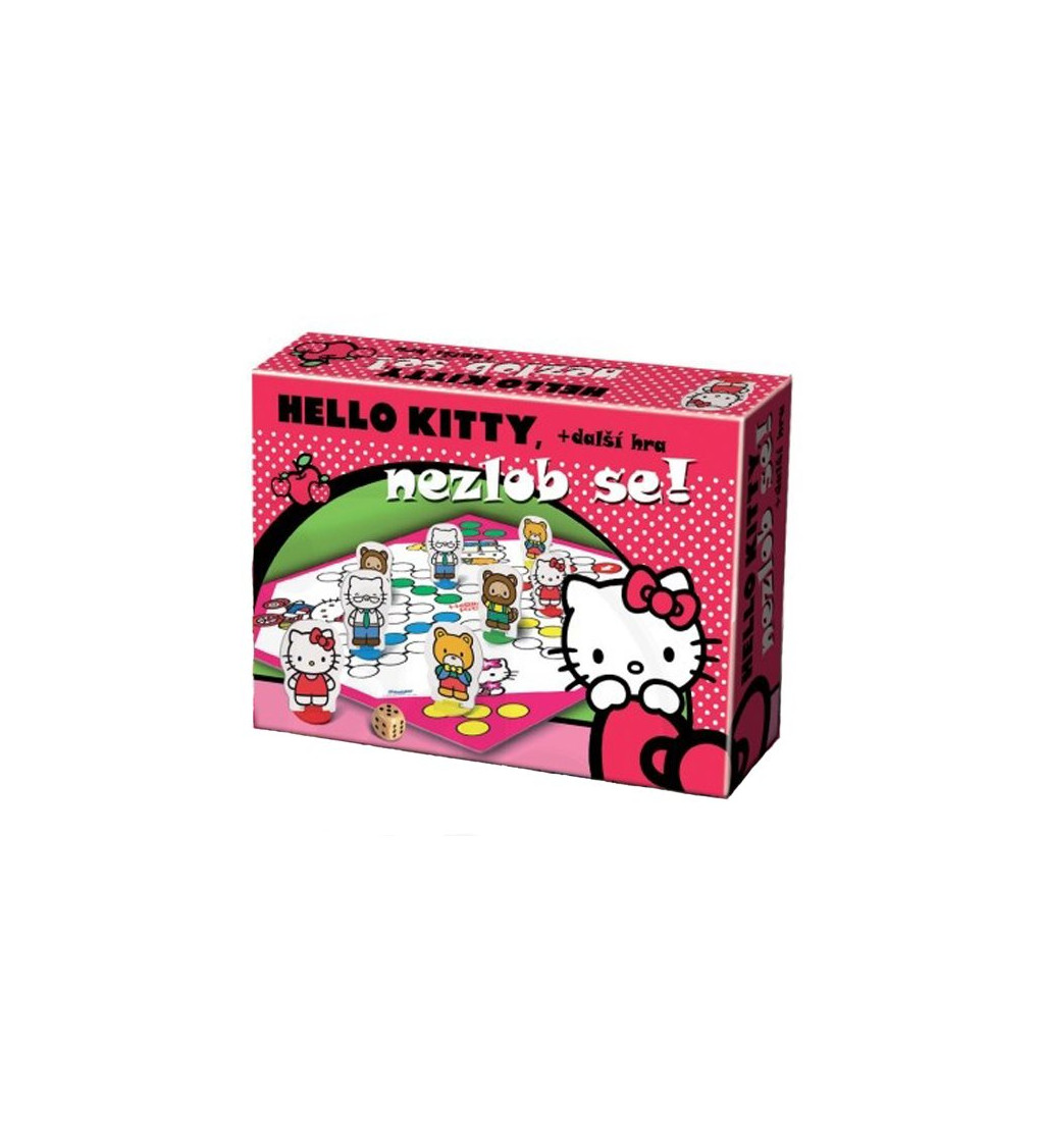 Stolní společenská hra - Hello Kitty, nezlob se!