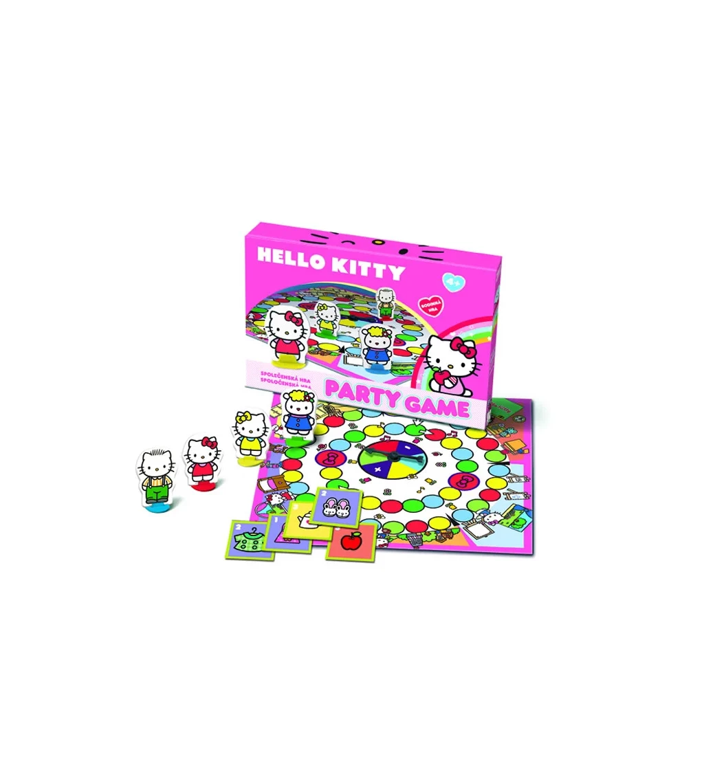Stolní společenská hra - Hello Kitty - party game