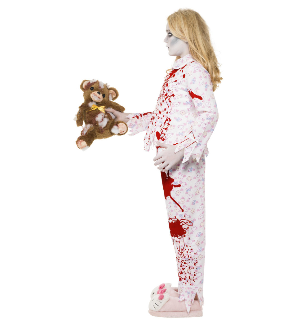 Halloween kostým pro děti - Hororová zombie dívka"