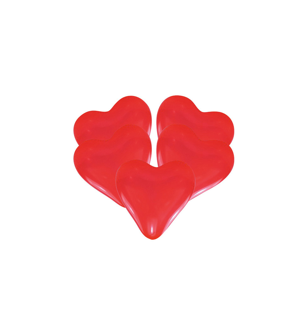 Latexové balónky - červené srdce