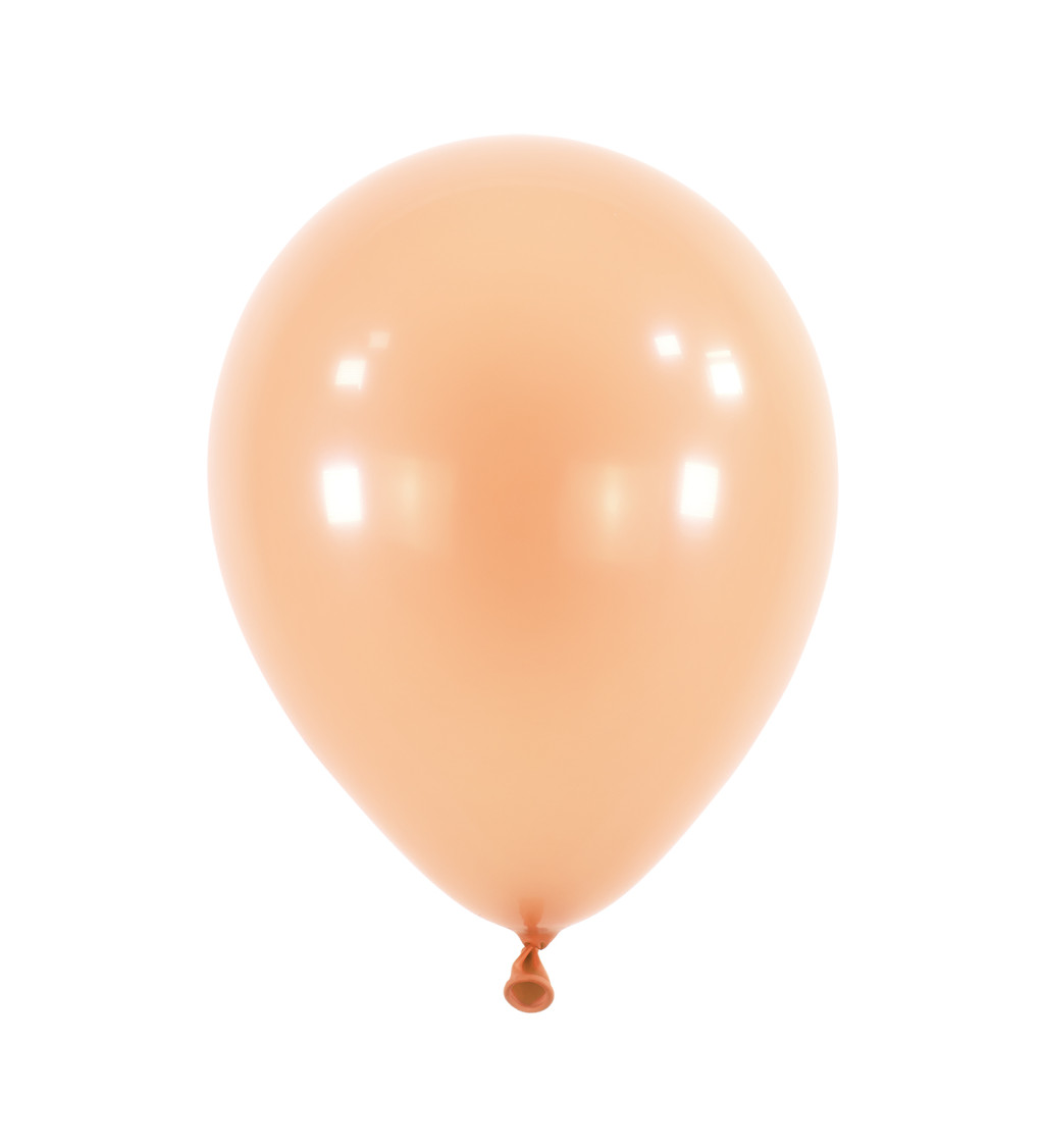 Latexové balónky - světle oranžové