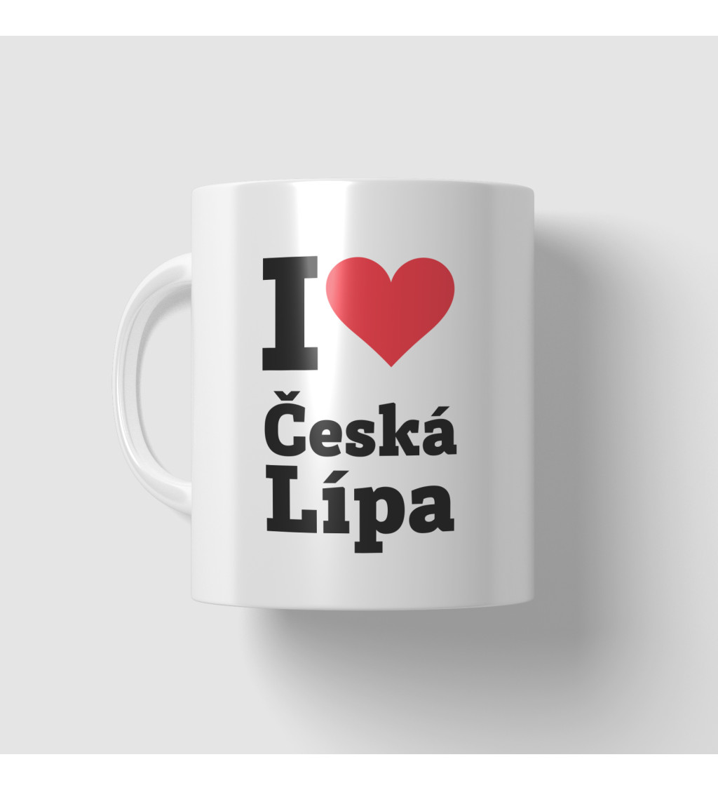 Hrnek-  I love Česká Lípa