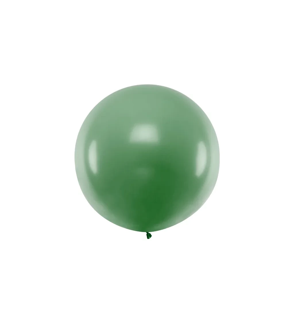 Balonek - velký tmavě zelený