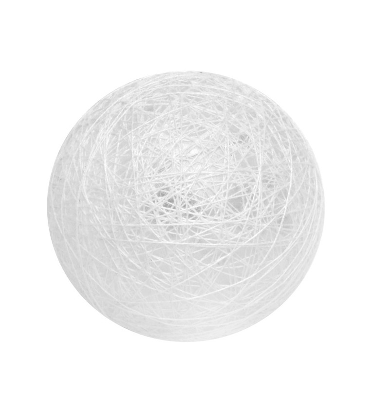 Bavlněná bílá koule