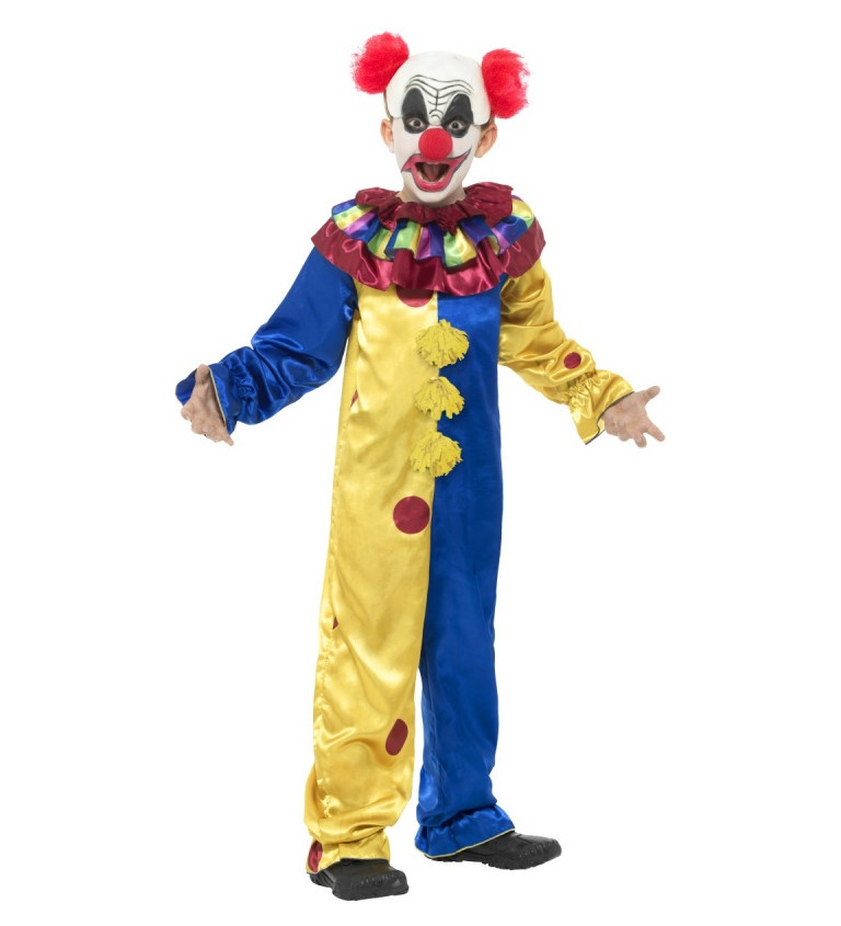 Dětský kostým na halloween "Děsivý klaun"