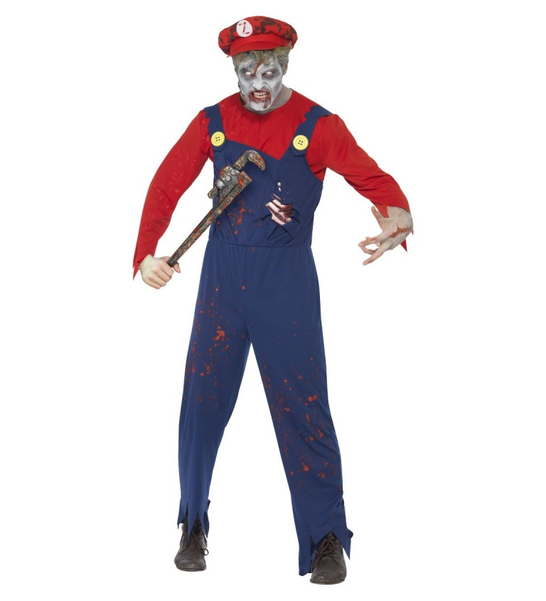 Halloween kostým "Zombie opravář"