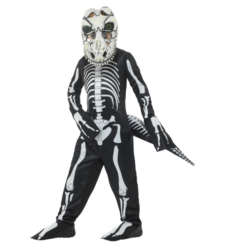 Halloween kostým pro děti "Dinosauří kostlivec"