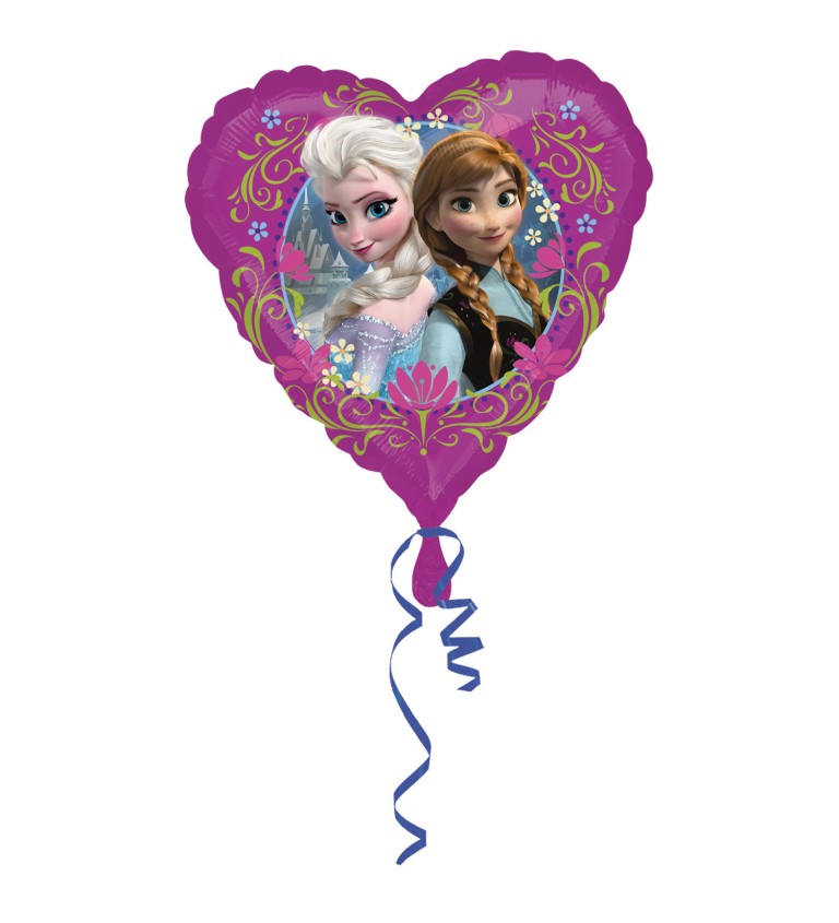 Balonek Frozen - srdce