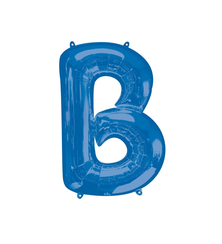 Balonek "B" - modrý