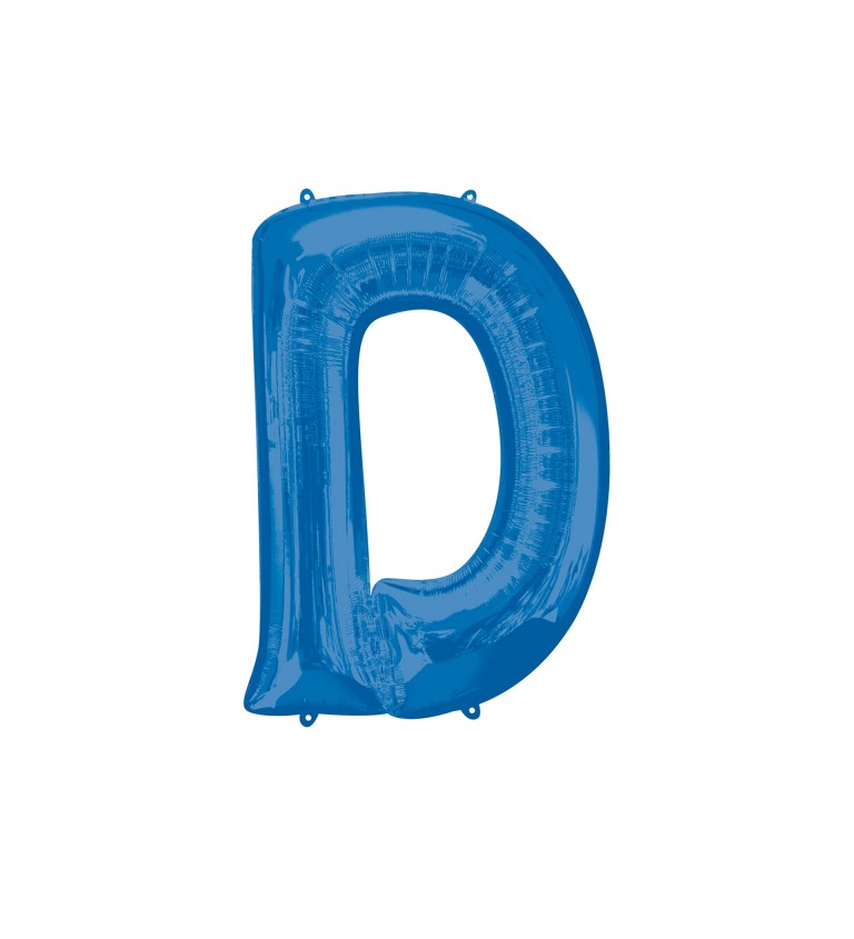 Balonek "D" - modrý