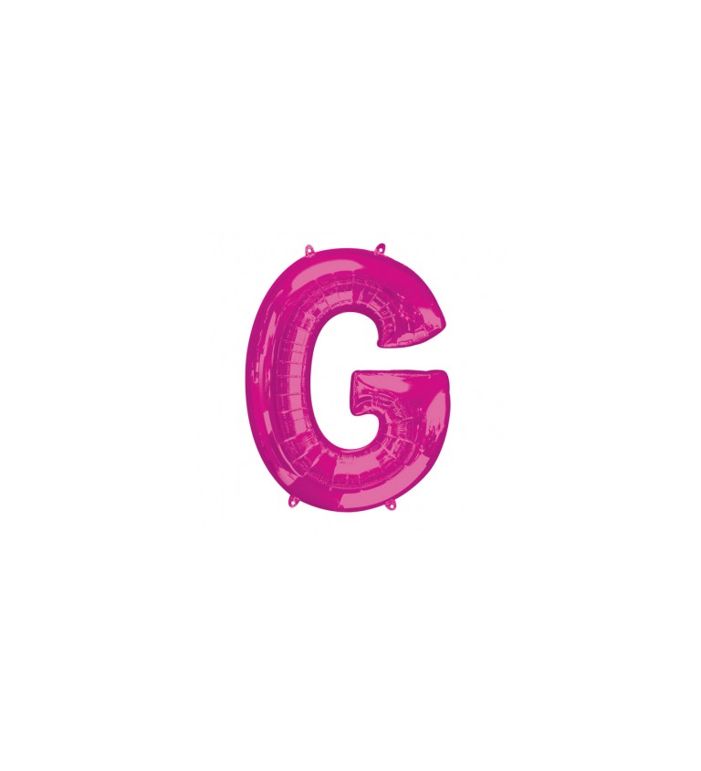 Balonek "G" - růžový