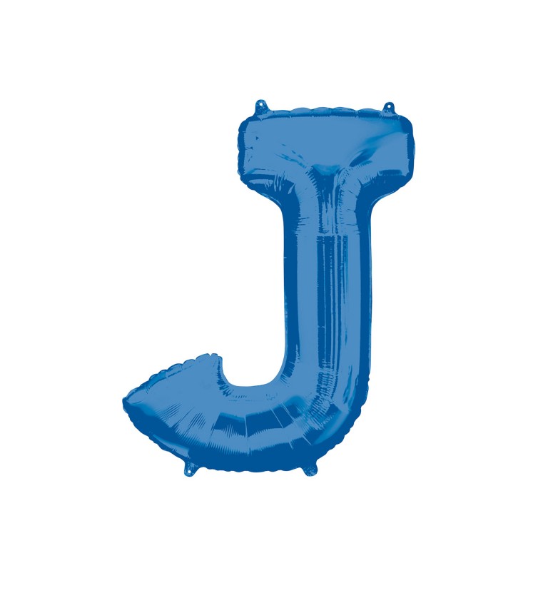 Balonek "J" - modrý
