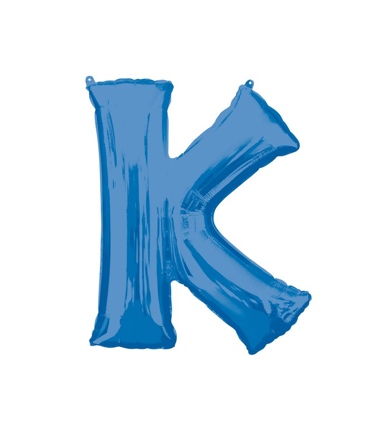 Balonek "K" - modrý