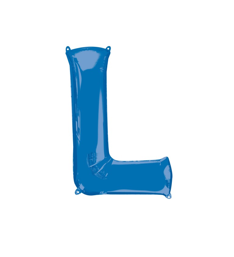 Balonek "L" - modrý