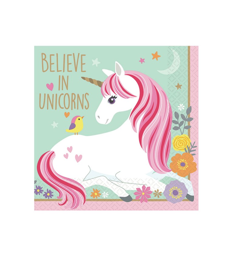 Ubrousky papírové - Magical Unicorn