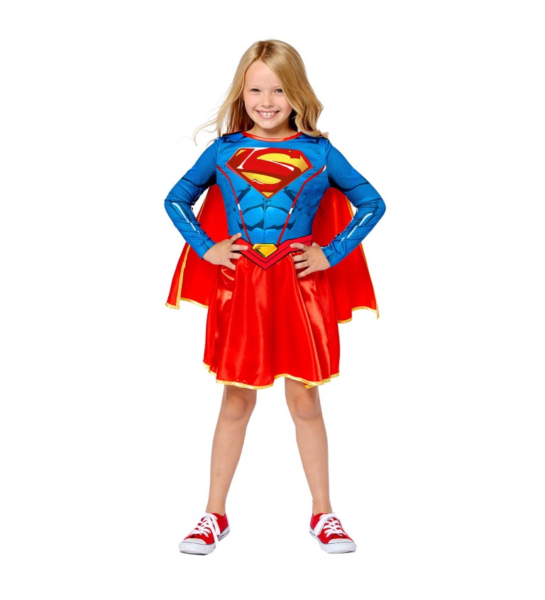 Dětský kostým Supergirl Sustainable(6-8 let)