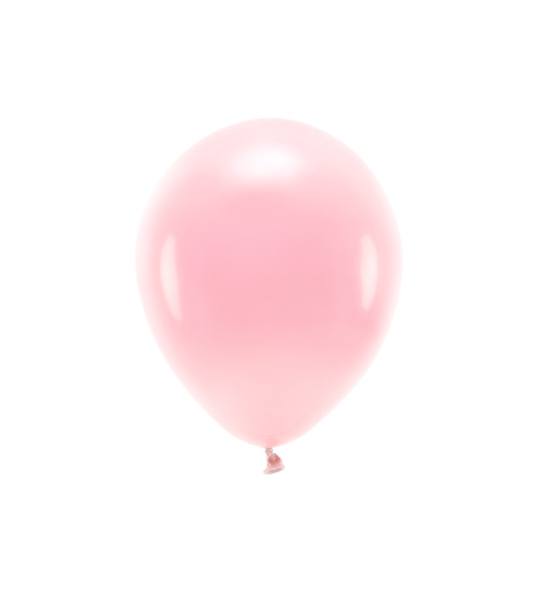 Světle růžové eko balónky