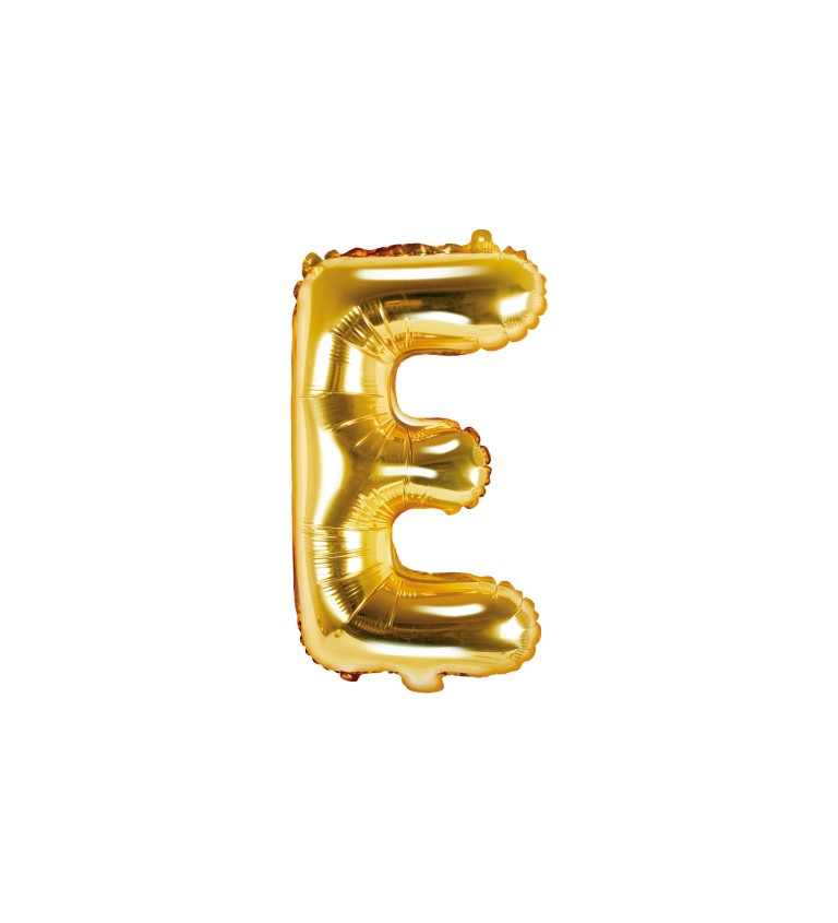 Zlatý fóliový balónek E