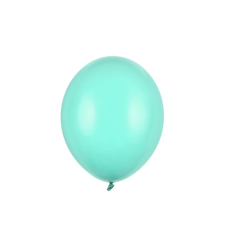 Balónek pastelový - mátový 10 ks