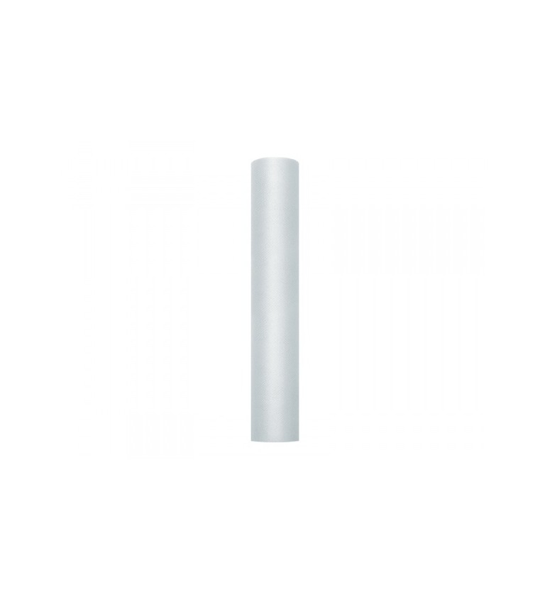Dekorativní tyl - šedý (50cm)