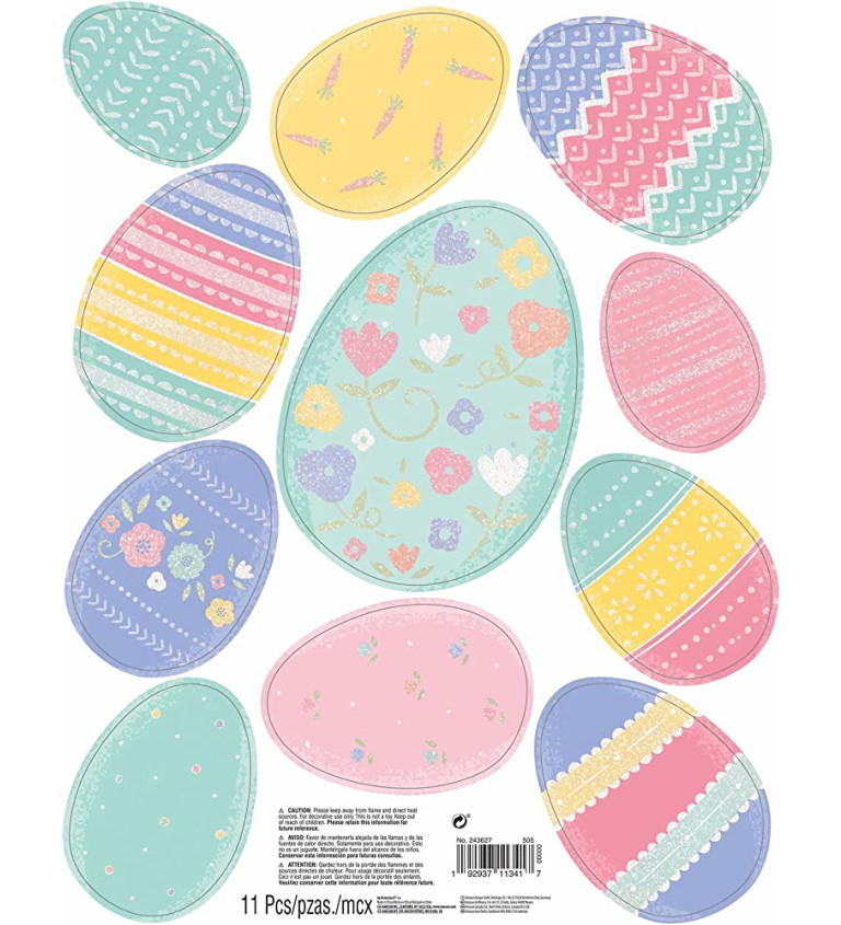 Velikonoční vajíčka - Okenní dekorace