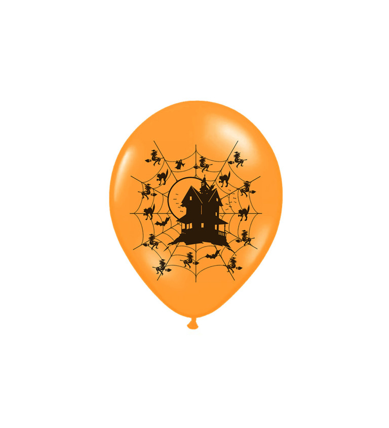 Balónek Dům hrůzy - 6 ks