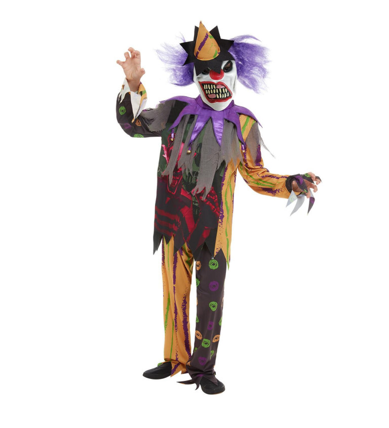Dětský kostým Podivný klaun