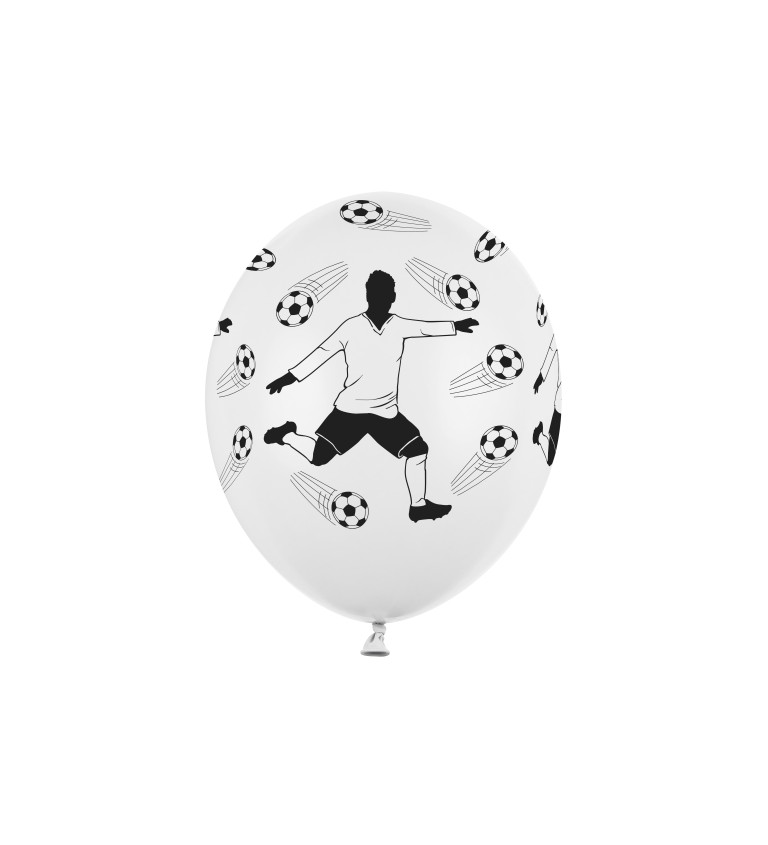 Latexový balonek s motivem fotbalisty