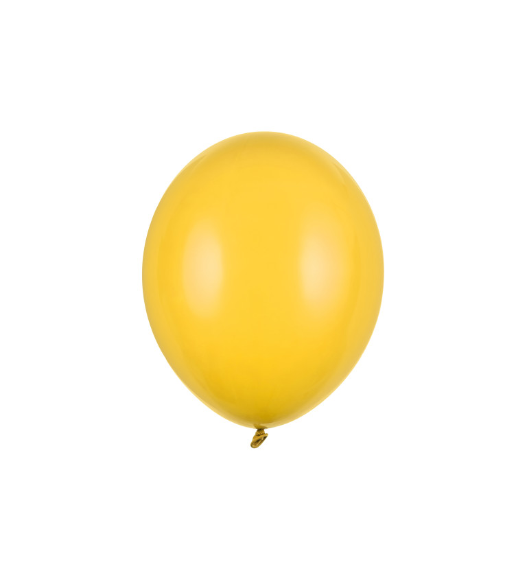 Balónky STRONG - medově žluté