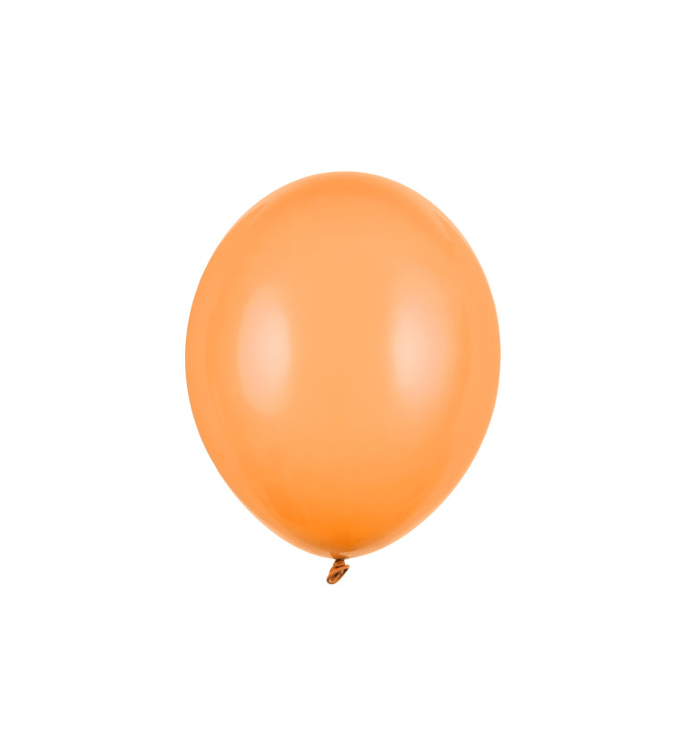 Balónek pastelový oranžový