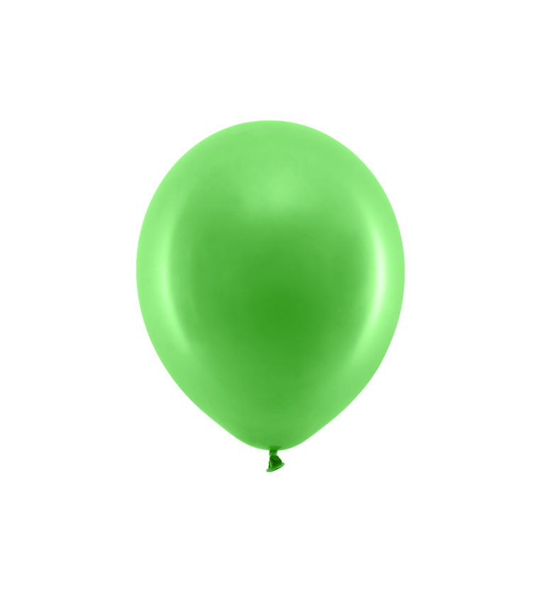 Balónky zelené - 10 kusů
