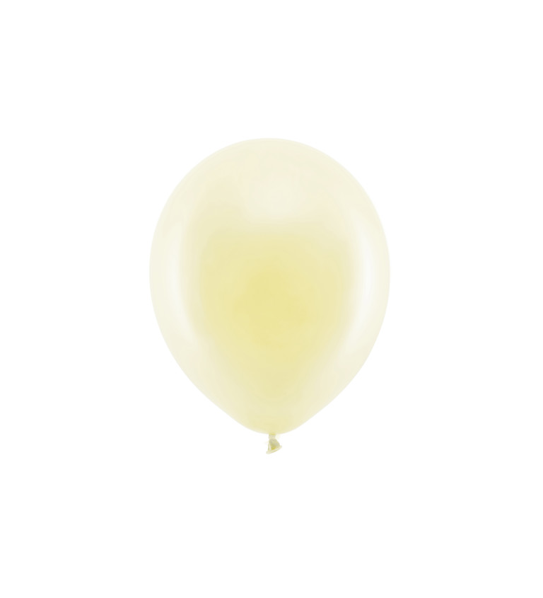Latexové balónky - pastelovo-krémové