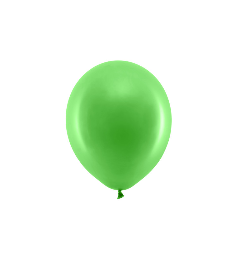 Zelený pastelový balónek
