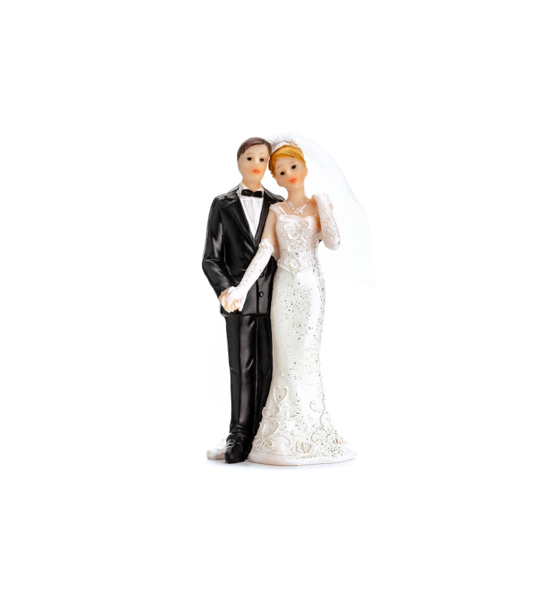 Svatební figurka ženicha a nevěsty