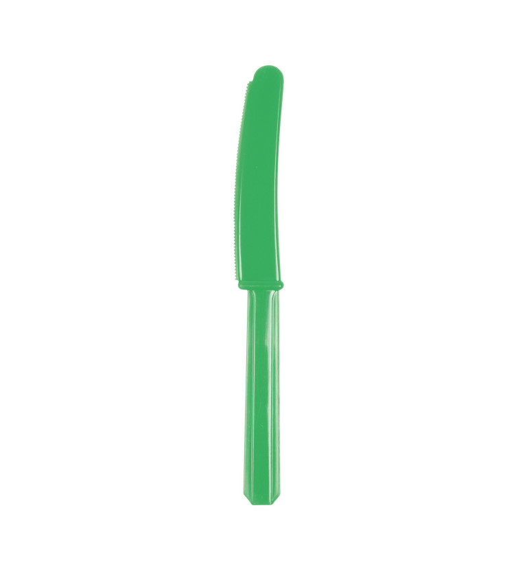 Zelené nože plastové
