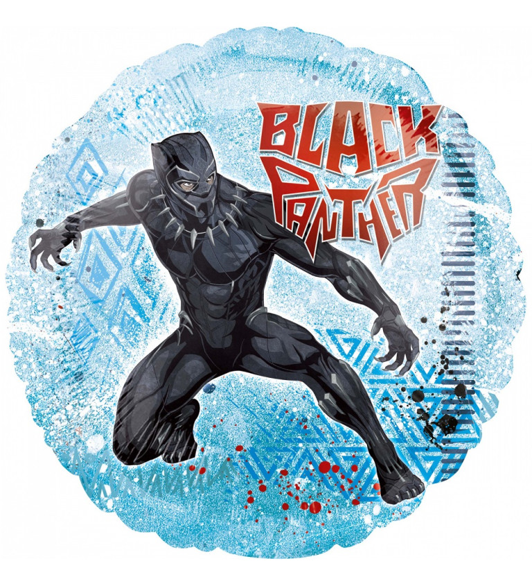 Fóliový Balónek - Black Panther
