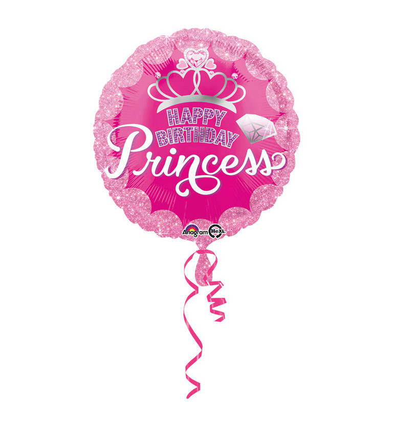 Balónek - Happy birthday princess