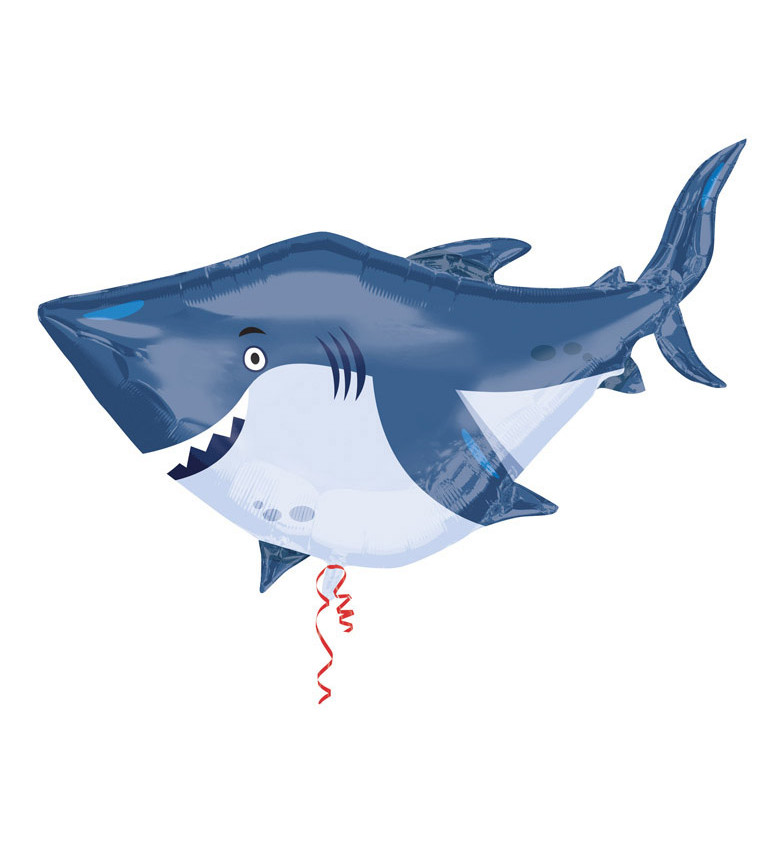 Nafukovací balónek supershape - žralok